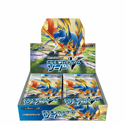 [4521329266749] (PO) Pokemon Card Game Sword & Shield Expansion Pack Sword (Jap) (12)
