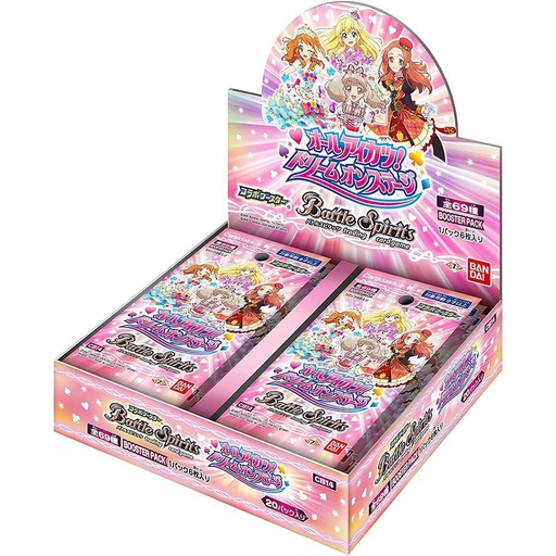 [4549660505891] Battle Spirits Collaboration Booster - All Aikatsu! Dream On Stage CB14 [Box]