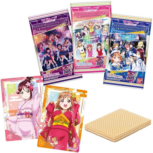 [4549660550952] Love Live! Sunshine! Wafer Aqours 5th Anniversary 3 [BOX]