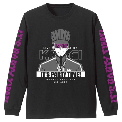 [0260336] (PO) Ya Boy Kongming! DJ Kongming Long Sleeve T-Shirt Black (S)