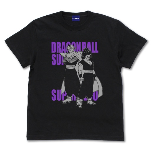 [0259125] (PO) Dragonball Super: Super Hero Gohan & Piccolo T-shirt Black (L)