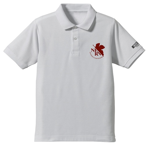 [0265546] (PO) Evangelion NERV Embroidery Polo-Shirt White (XL)