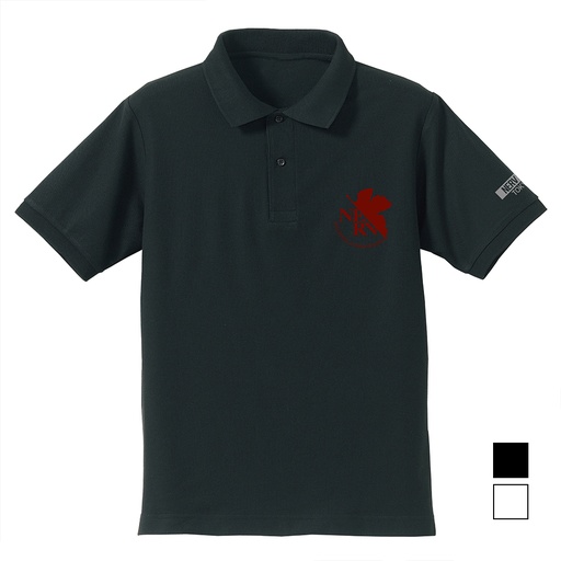 [0265560] (PO) Evangelion NERV Embroidery Polo-Shirt Black (M)