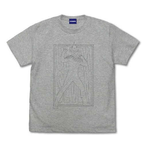 [0262743] (PO) Ultra Seven Ultra Seven Illust Touch T-Shirt Mix Gray (S)