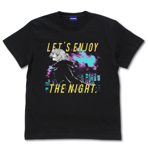 [0265874] (PO) Call of the Night Neon City & Nazuna T-Shirt Black (S)