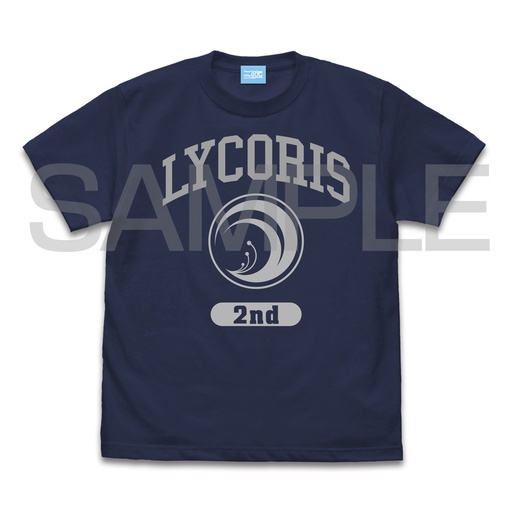 [0257886] (PO) Lycoris Recoil Lycoris 2nd College T-Shirt Indigo (L)