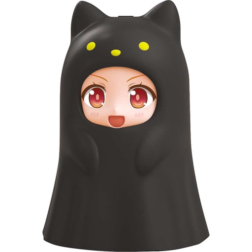 [0170810] (PO) Nendoroid More Kigurumi Face Parts Case Ghost Cat (Black)