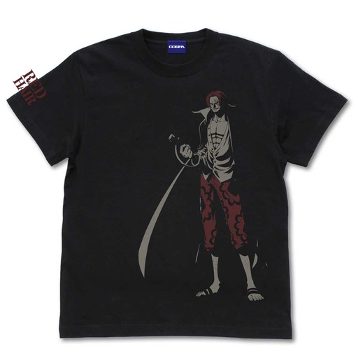 [0283151] (PO) One Piece Film Red Shanks T-Shirt Black (S)
