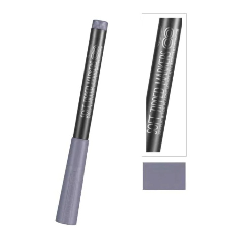 [5569694] Dspiae Soft Tipped Markers 08 Mecha Grey