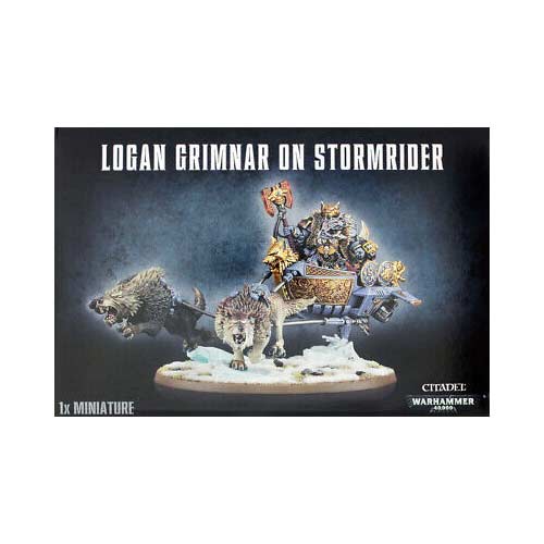 [1052448] Warhammer 40K: Space Wolves - Logan Grimnar on Stormrider
