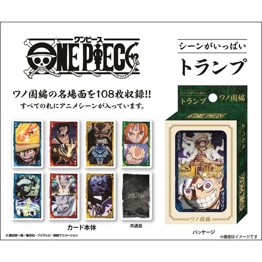 [1704995] (PO) One Piece Scene ga Ippai Playing Cards Wano Country Ver.