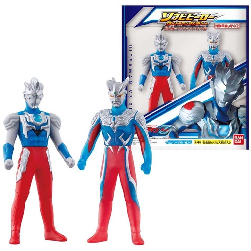 [4549660000000] Ultraman Z Soft Vinyl Hero Ultraman Taiketsu Set Nekketsu Senshi Ultraman Z Ver.