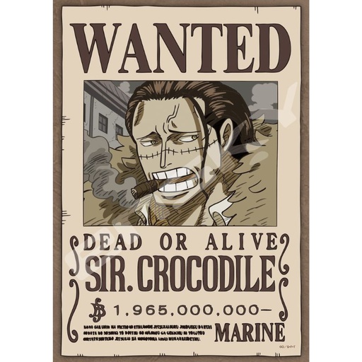 [1521899] (PO) One Piece Jigsaw Puzzle 208 Piece 208-147 Former Seven Warlords of the Sea Sir Crocodile