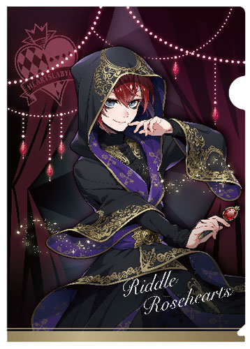 [643915] Disney Twisted Wonderland Clear File Ceremonial Outfit Riddle Rosehearts
