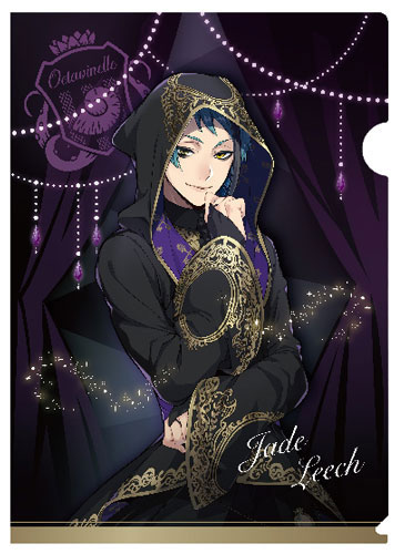 [644004] Disney Twisted Wonderland Clear File Ceremonial Outfit Jade Leech
