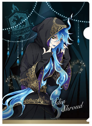 [644073] Disney Twisted Wonderland Clear File Ceremonial Outfit Idia Shroud
