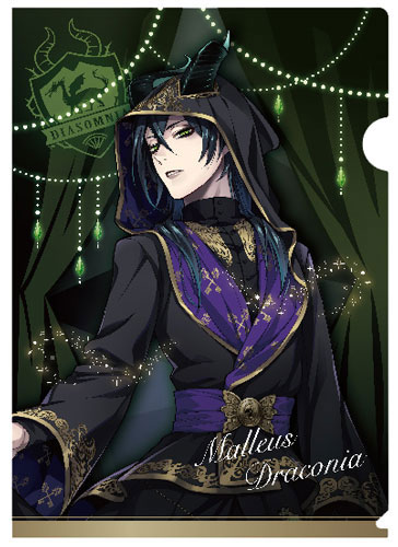 [644097] Disney Twisted Wonderland Clear File Ceremonial Outfit Malleus Draconia