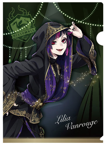 [644103] Disney Twisted Wonderland Clear File Ceremonial Outfit Lilia Vanrou