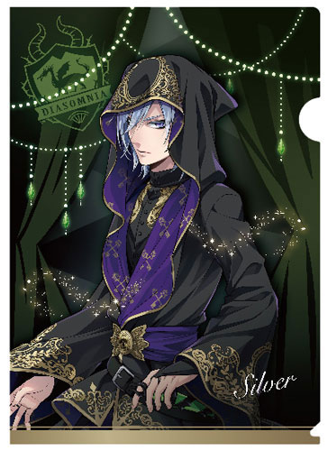 [644110] Disney Twisted Wonderland Clear File Ceremonial Outfit Silver