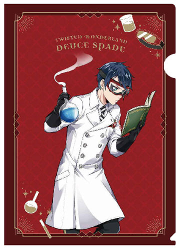 [644189] Disney Twisted Wonderland Clear File Lab Coat Deuce Spade