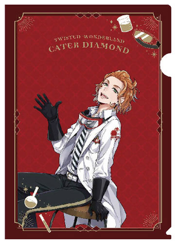 [644202] Disney Twisted Wonderland Clear File Lab Coat Cater Diamond
