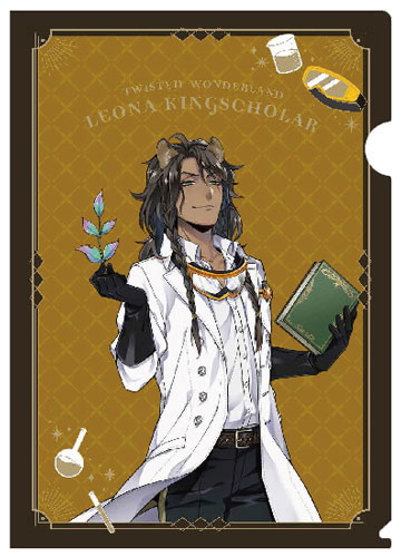 [644219] Disney Twisted Wonderland Clear File Lab Coat Leona Kingscholar