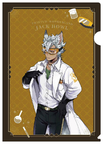 [644226] Disney Twisted Wonderland Clear File Lab Coat Jack Howl