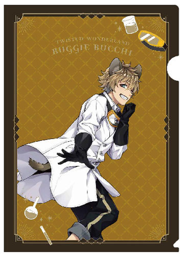 [644233] Disney Twisted Wonderland Clear File Lab Coat Ruggie Bucchi