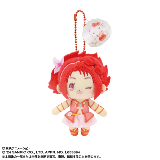 [8669289] (PO) Yes! PreCure 5 GoGo! x Sanrio Characters Purinui Plush Mascot Cure Rouge x Hello Kitty