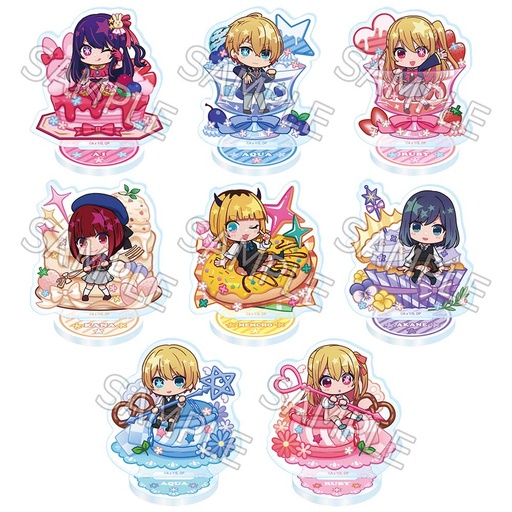 [8848300] (PO) Oshi no Ko Mini Trading Mini Chara Acrylic Stand Figure Sweets Ver. [BOX]