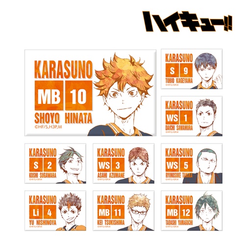 [8971987] Haikyu! Trading Ani-Art Can Magnet Ver. A [BOX]