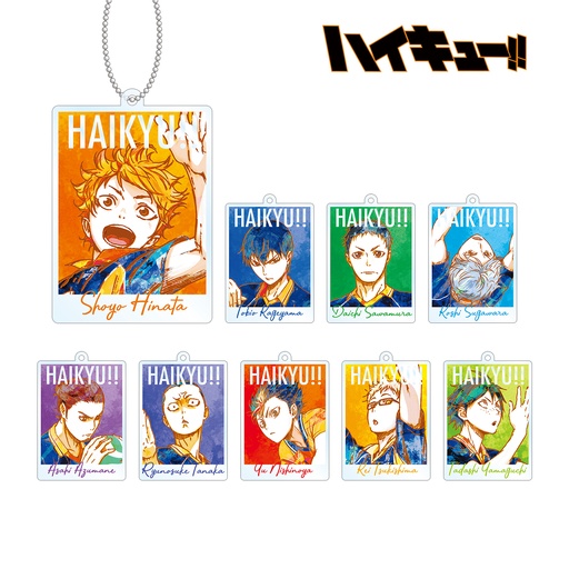 [9006398] Haikyu! Trading Ani-Art Acrylic Key Chain Vol. 2 [BOX]