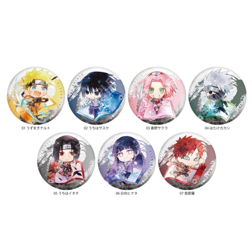 [9091853] (PO) Naruto Shippuden Chara Deru Art Can Badge 01 [BOX]