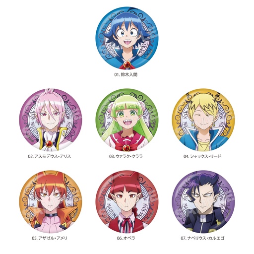 [9100364] (PO) Welcome to Demon School! Iruma-kun Can Badge 01 Box A [BOX]