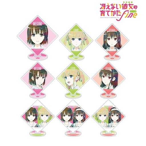 [9267133] (PO) How to Raise a Boring Girlfriend Trading Ani-Art Acrylic Stand [BOX]