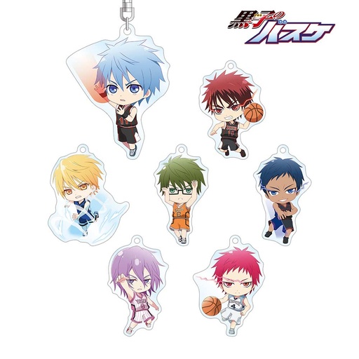 [9277781] (PO) Kuroko's Basketball Trading Chibi Chara Hissatsuwaza Acrylic Key Chain [BOX]
