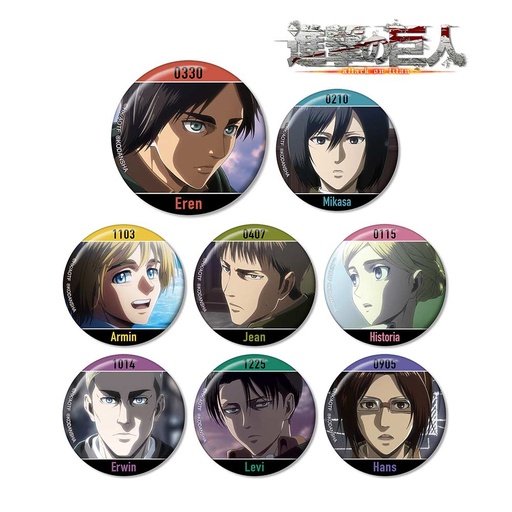 [9281160] Attack on Titan Trading Can Badge Vol. 3 [BOX]