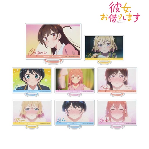 [9284703] (PO) Rent-A-Girlfriend Trading Acrylic Stand [BOX]