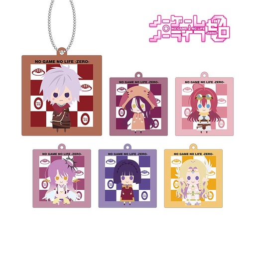 [9297376] (PO) No Game No Life Zero Trading NordiQ Acrylic Key Chain [BOX]
