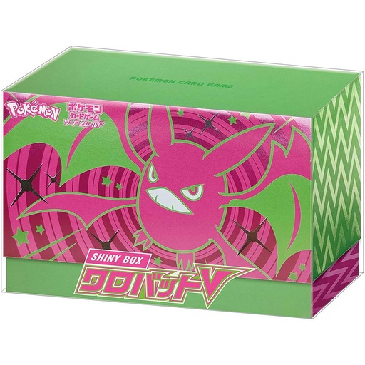 [9306049] Pokemon Sword & Shield Shiny Box Crobat V