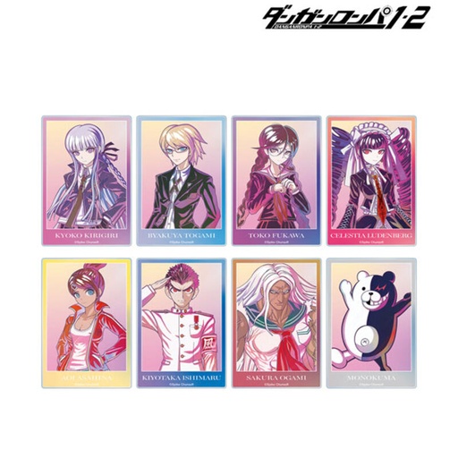 [2709450] (PO) Danganronpa 1,2 Reload Trading Ani-Art Clear Label Acrylic Card Ver. B [BOX]