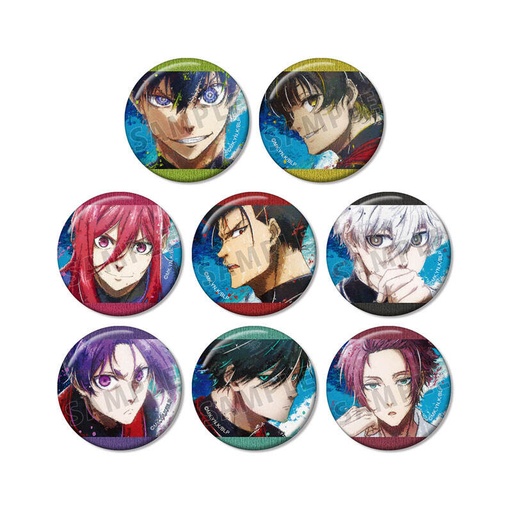 [2725658] (PO) Blue Lock Trading grunge CANVAS Can Badge [BOX]