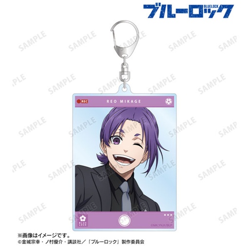 [2730003] (PO) Blue Lock Original Illustration Mikage Reo Suit Model Ver. Big Acrylic Key Chain