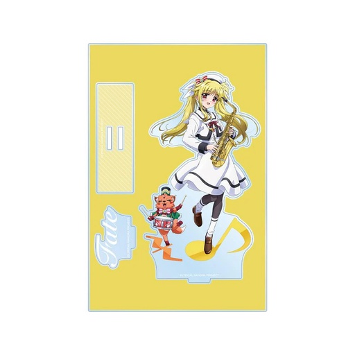 [2738405] (PO) Magical Girl Lyrical Nanoha Original Illustration Fate T. Harlaown & Arf Brass Band Ver. Big Acrylic Stand with Parts