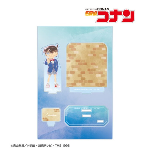 [2753828] (PO) Detective Conan Edogawa Conan Ani-Art Aqua Label Big Acrylic Stand with Parts
