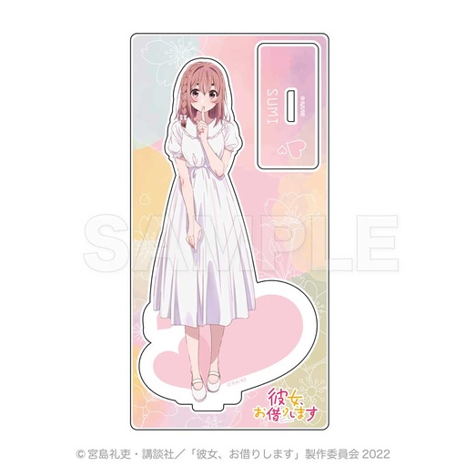 [2767267] (PO) Rent-A-Girlfriend Original Illustration Acrylic Stand Mizuhara Sakurasawa Sumi EveKano 2023 Ver.