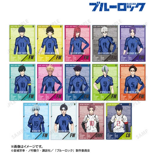 [2823439] (PO) Blue Lock Trading Acrylic Card Player Card Style [BOX]