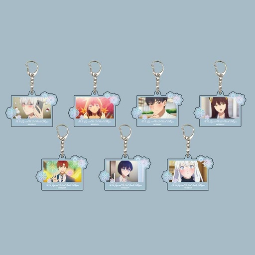 [6463219] (PO) Acrylic Key Chain The Ice Guy and His Cool Female Colleague 01 Scenes Illustration [BOX]