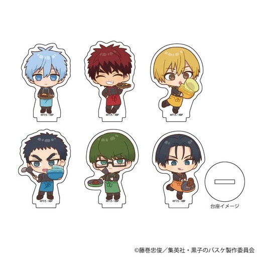 [6467231] (PO) Acrylic Petit Stand Kuroko's Basketball 09 Chef Ver. (Mini Character Illustration) [BOX]