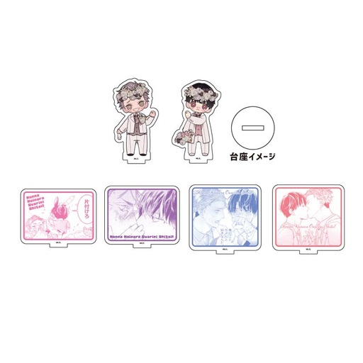 [6471269] (PO) Acrylic Petit Stand Konna Koi Nara Owari ni Shitai! 01 Official & Original Illustration [BOX]